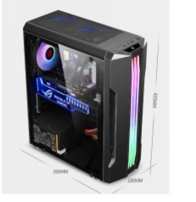 CASE GAMING G31 LS NEGRO CON CINTA LED