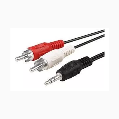 CABLES 3.5MM A 2RCA 1.5MTS